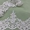 1 Yard Corded Lace Trim 6" Wide 100% Polyester Net Mesh for Gowns & Costumes
